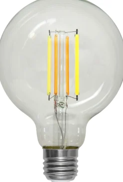 E27 Glob95 Smart Dimbar 7W 2700-6500K 806lm Klar LED-Lampa