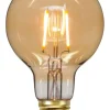 E27 Glob80 0.75W 2000K 80lm Amber LED-Lampa