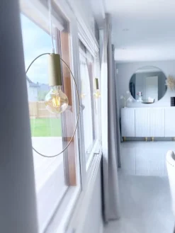 E27 Glob80 0.75W 2000K 80lm Amber LED-Lampa