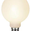 E27 Glob95 1.2W 2700K 85lm Opal LED-Lampa