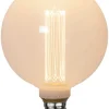 E27 Glob125 1W 2000K 50lm Opal/vit LED-Lampa