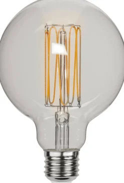 E27 GRACE Glob95 Dimbar Decoled Smoke 3.8W 1800K 200lm LED-Lampa