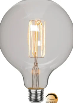 E27 GRACE Glob125 Dimbar Decoled Smoke 3.8W 1800K 200lm LED-Lampa