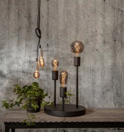 E14 GRACE Kronljus Decoled Smoke 3W 1800K 50lm LED-Lampa