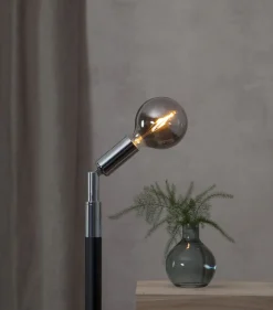 E14 Heavy smoke SoftGlow Glob80 1.4W 2100K 55lm LED-Lampa