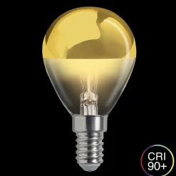 E14 HIDDEN LIGHT Guld Toppförseglad 4W 2700K 240lm