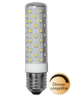 E27 High Lumen Tubural Dimbar 10.5W 3000K 1300lm LED-Lampa