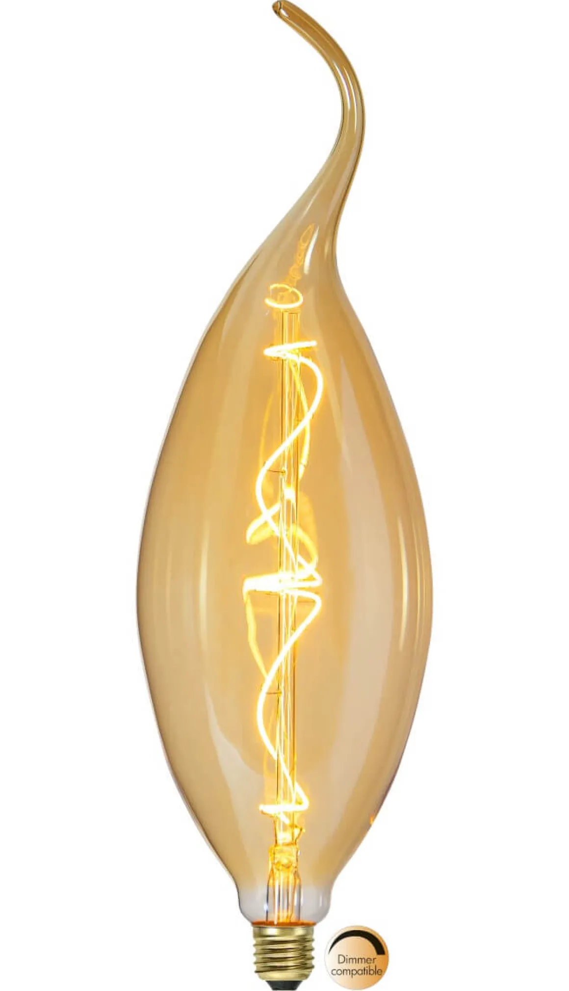 E27 Industrial vintage 4.5W 1800k 240lm Dimbar LED-lampa