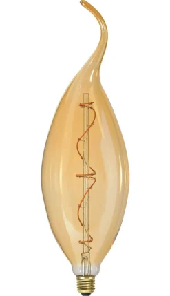 E27 Industrial vintage 4.5W 1800k 240lm Dimbar LED-lampa