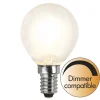 E14 Klot Dimbar 4W 2700K 400lm Frostad LED-Lampa