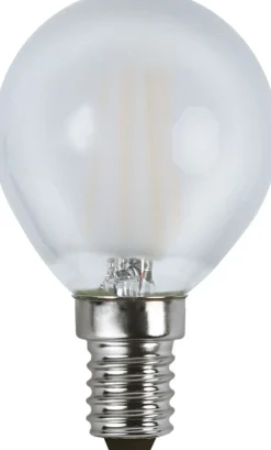 E14 Klot Dimbar 4W 2700K 400lm Frostad LED-Lampa