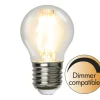 E27 Klot Dimbar 4.2W 2700K 470lm Klar LED-Lampa