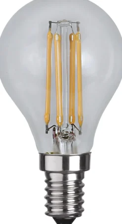E14 Klot Dimbar 4.2W 2700K 470lm Klar LED-Lampa