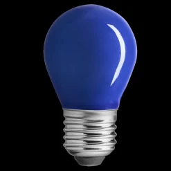 E27 Klot Partylampa Blå 4W 20lm Dimbar