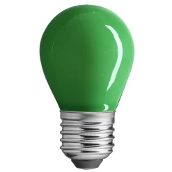 E27 Klot Partylampa Grön 4W 100lm Dimbar