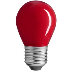 E27 Klot Partylampa Röd 4W 90lm Dimbar