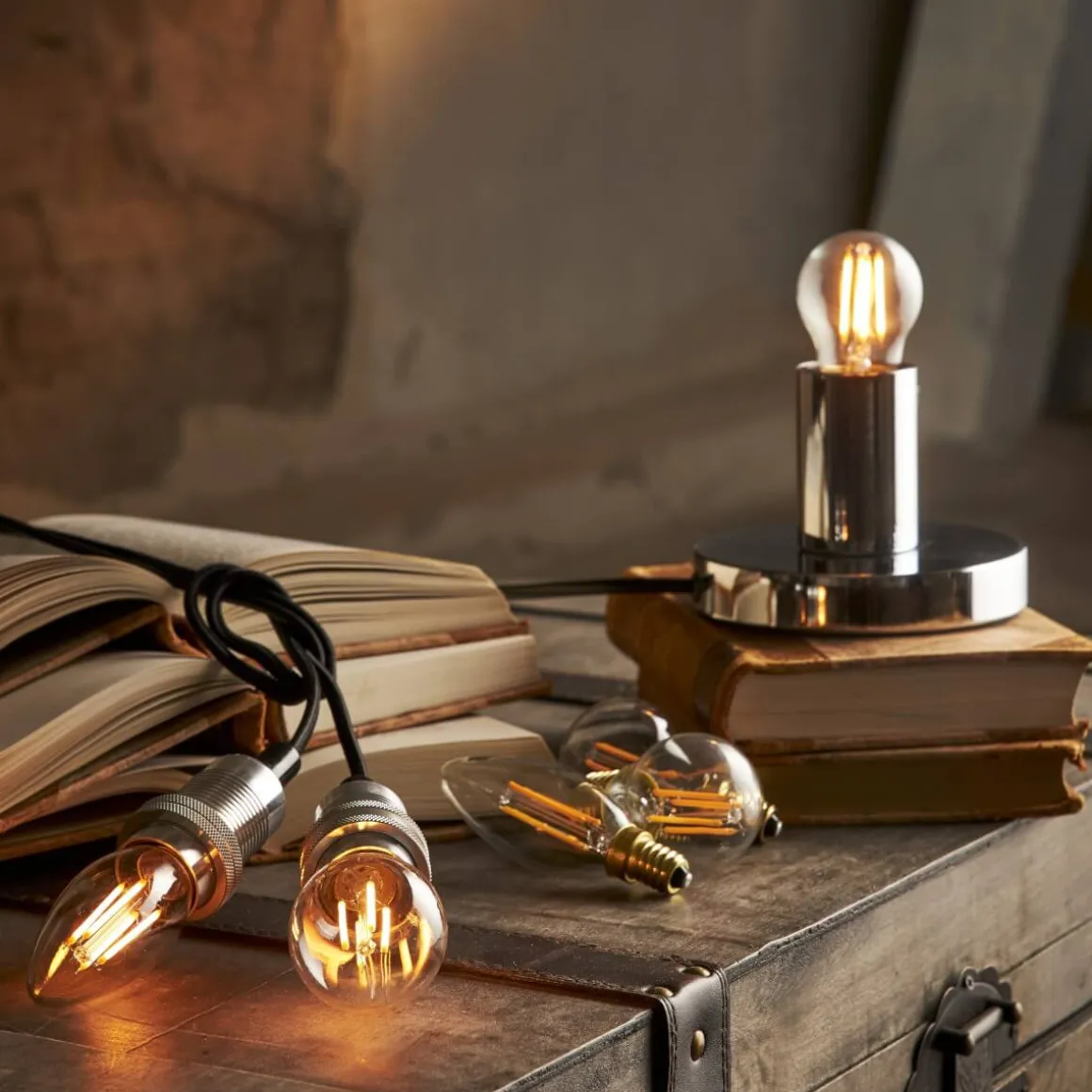 E27 Klot 3-Steg Dimbar Minne SoftGlow 4W 2100K 400lm LED-Lampa