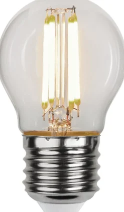 E27 Klot 3-Steg Dimbar Minne Klar 4.2W 3000K 470lm LED-Lampa