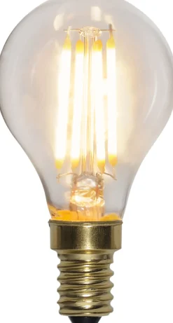 E14 Klot 3-Stegs Dimbar Minne SoftGlow 4W 2100K 400lm LED-Lampa