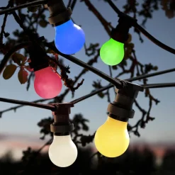 E27 Klot 0.9W Grön LED-Lampa