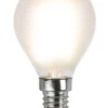 E14 Klot 1.5W 2700K 150lm Frostad LED-Lampa