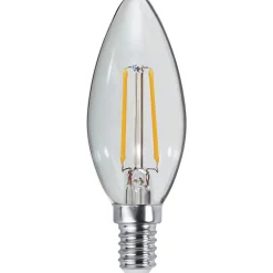 E14 Kronljus Dim 2,5W 2700K 250lm Klar LED-Lampa