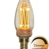 E14 Kronljus Dimbar 2.3W 1800K 70lm Klar LED-Lampa