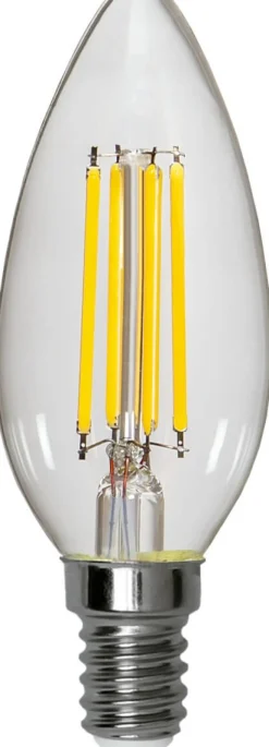 E14 Kronljus 5.9W 3000K 806lm Klar LED-Lampa