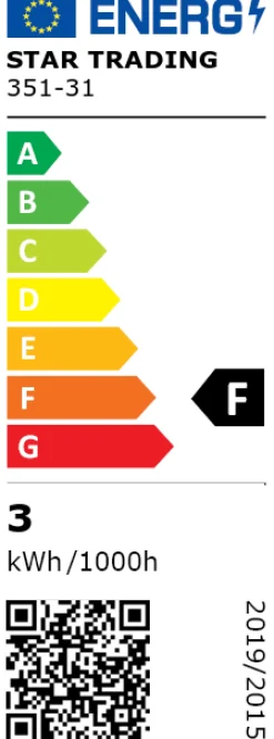E27 Kronljus 2,5W 2700K 250lm LED-Lampa