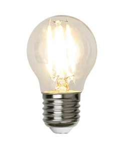 E27 Lågvolt 12-24V Klot 2.3W 2700K 250lm LED-Lampa