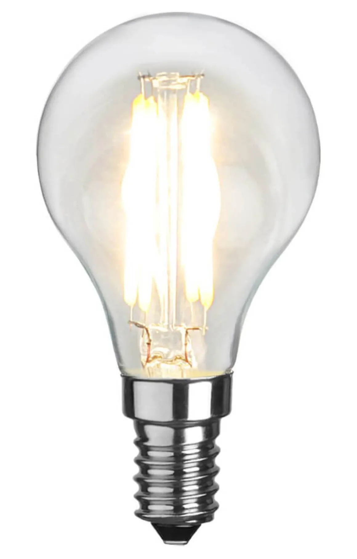 E14 Lågvolt 12-24V Klot 2.3W 2700K 250lm LED-Lampa