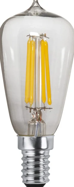 E14 Mininavigation 3-steg Dimbar Minne 2.5W 3000K 250lm Klar LED-Lampa