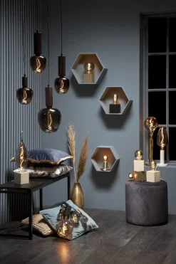 E27 Navigation Dimbar Decoled Spiral Smoke 2W 2100K 45lm LED-Lampa