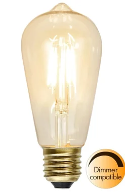 E27 Navigation Dimbar 1.6W 2100K 140lm Klar LED-Lampa