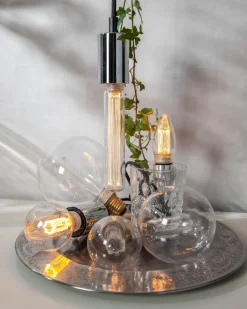 E27 Navigation Dimbar 2.5W 1800K 90lm Klar LED-Lampa