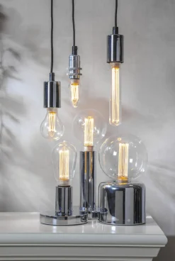 E27 Navigation Dimbar 2.5W 1800K 90lm Klar LED-Lampa