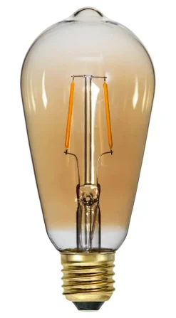 E27 Navigation 0.75W 2000K 80lm Amber LED-Lampa