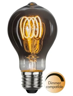 E27 Normal Dimbar Decoled Rökfärgad 2W 2100K 50lm LED-Lampa