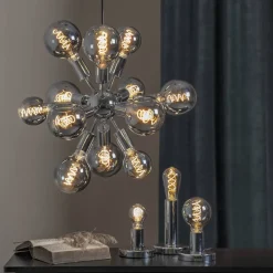 E27 Normal Dimbar Decoled Rökfärgad 2W 2100K 50lm LED-Lampa