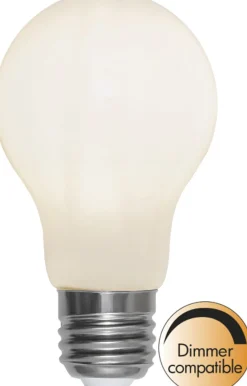 E27 Normal Dimbar Opal RA90 8W 2700K 800lm LED-Lampa