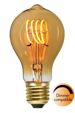 E27 Normal Dimbar 2.5W 2000K 110lm Amber LED-Lampa