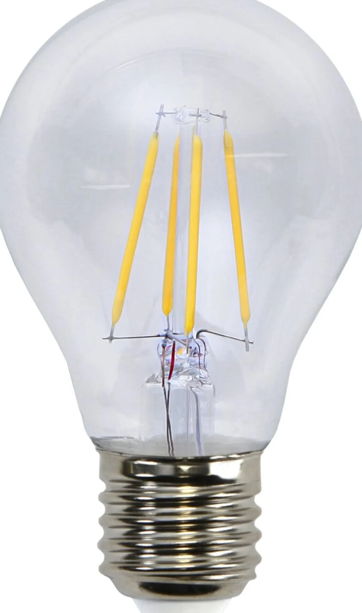 E27 Normal Dimbar 4W 2700K 470lm Klar LED-Lampa