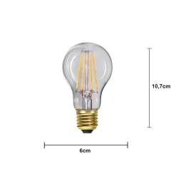 E27 Normal Dimbar 7,5W 2100K 700lm Soft Glow LED-Lampa