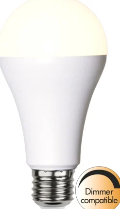 E27 Normal High Lumen 18W 2700k 2452lm Dimbar LED-lampa