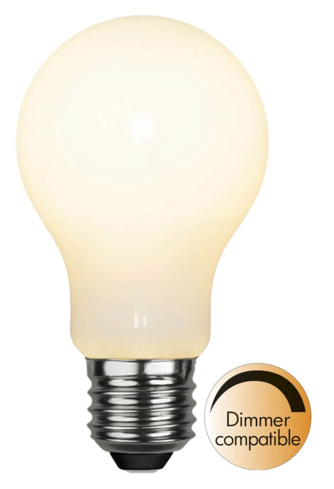 E27 Normal RA90 Dimbar 5W 3000K 470lm Opal LED-Lampa