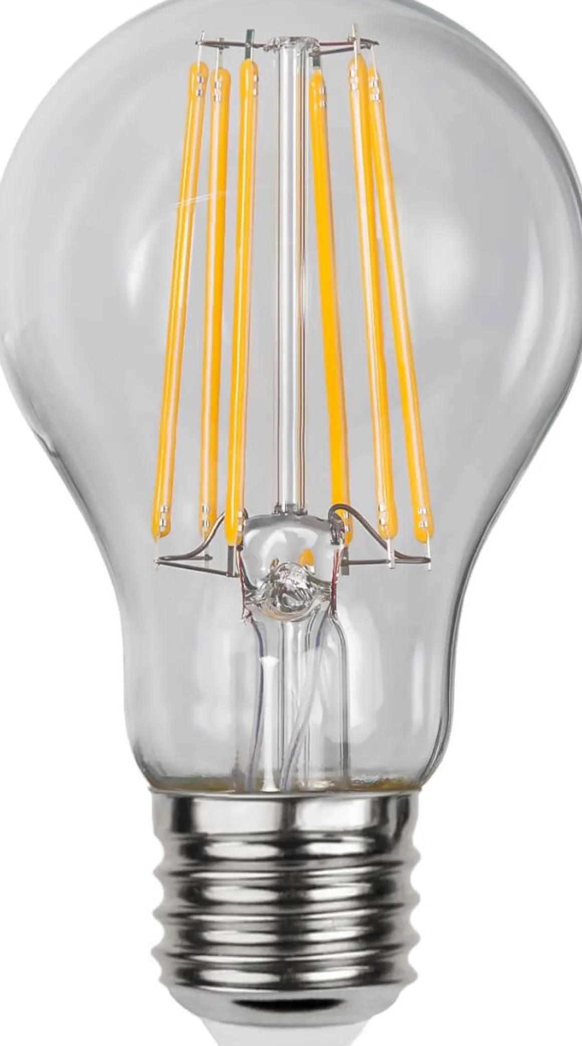 E27 Normal Sensor Klar 8W 2700K 1050lm LED-Lampa