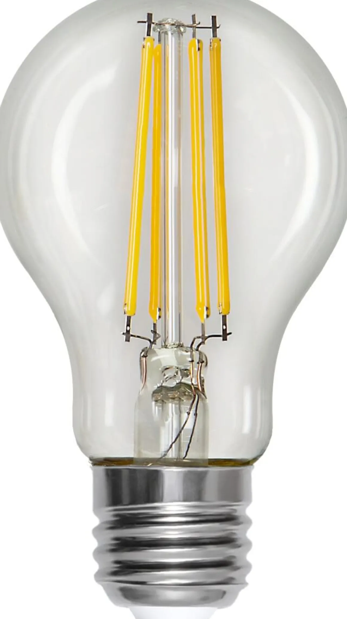 E27 Normal Sensor Klar 7W 2700K 800lm LED-Lampa