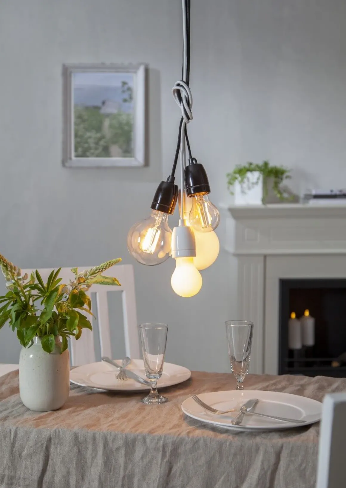 E27 Normal Smart Dimbar 7W 2700-6500K 806lm Opal LED-Lampa