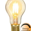E27 Normal SoftGlow Dimbar 4W 2100K 400lm Klar LED-Lampa