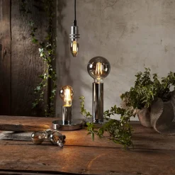 E27 Normal 3-Steg Dimbar Minne SoftGlow 3.9W 2200K 260lm Rökfärgad